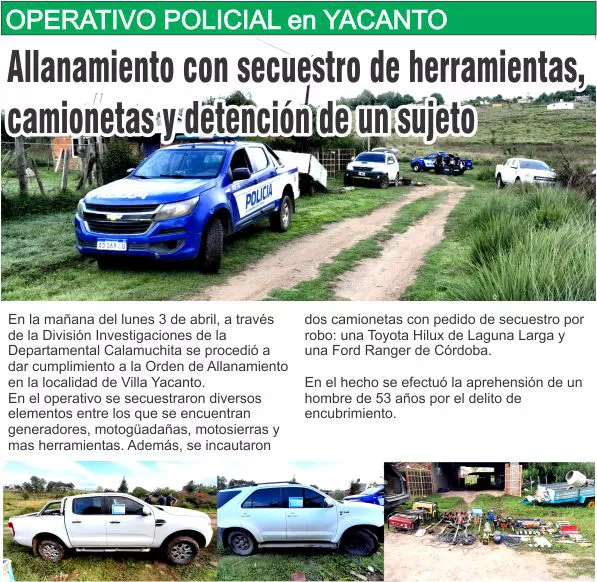 POLICIALES