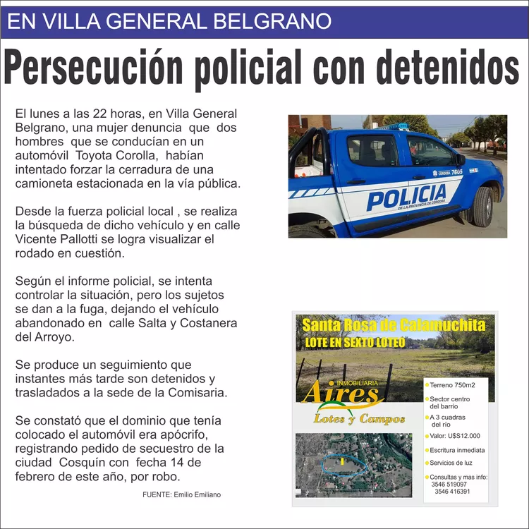 POLICIALES