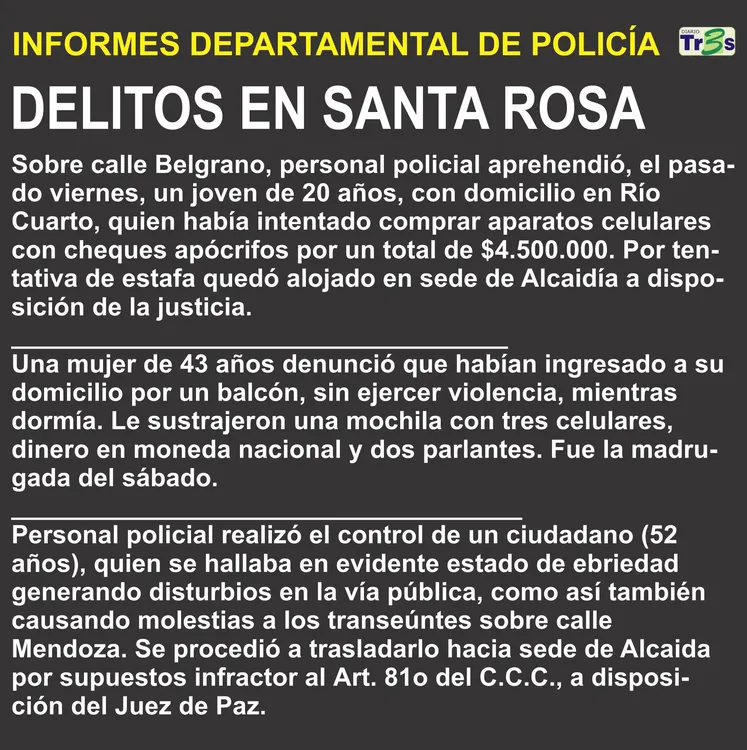 POLICIALES