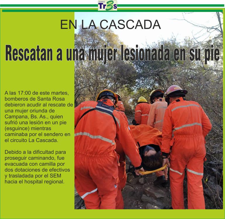 rescate cascada