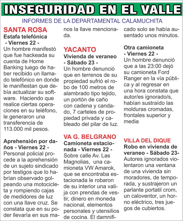 POLICIALES