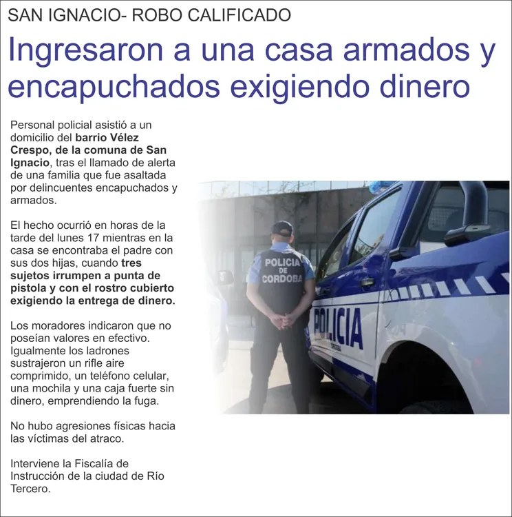 POLICIALES