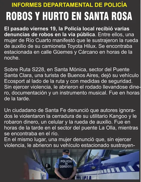 POLICIALES