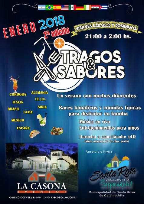 Tragos y sabores 2018 dos