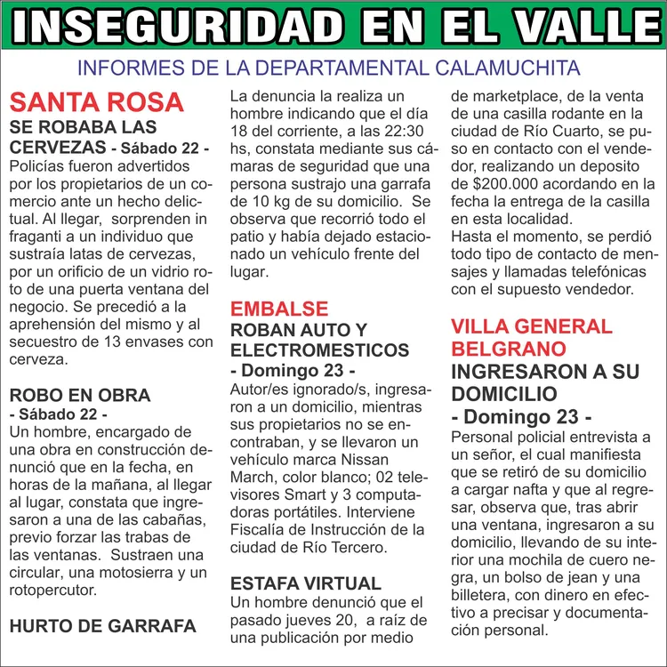 POLICIALES