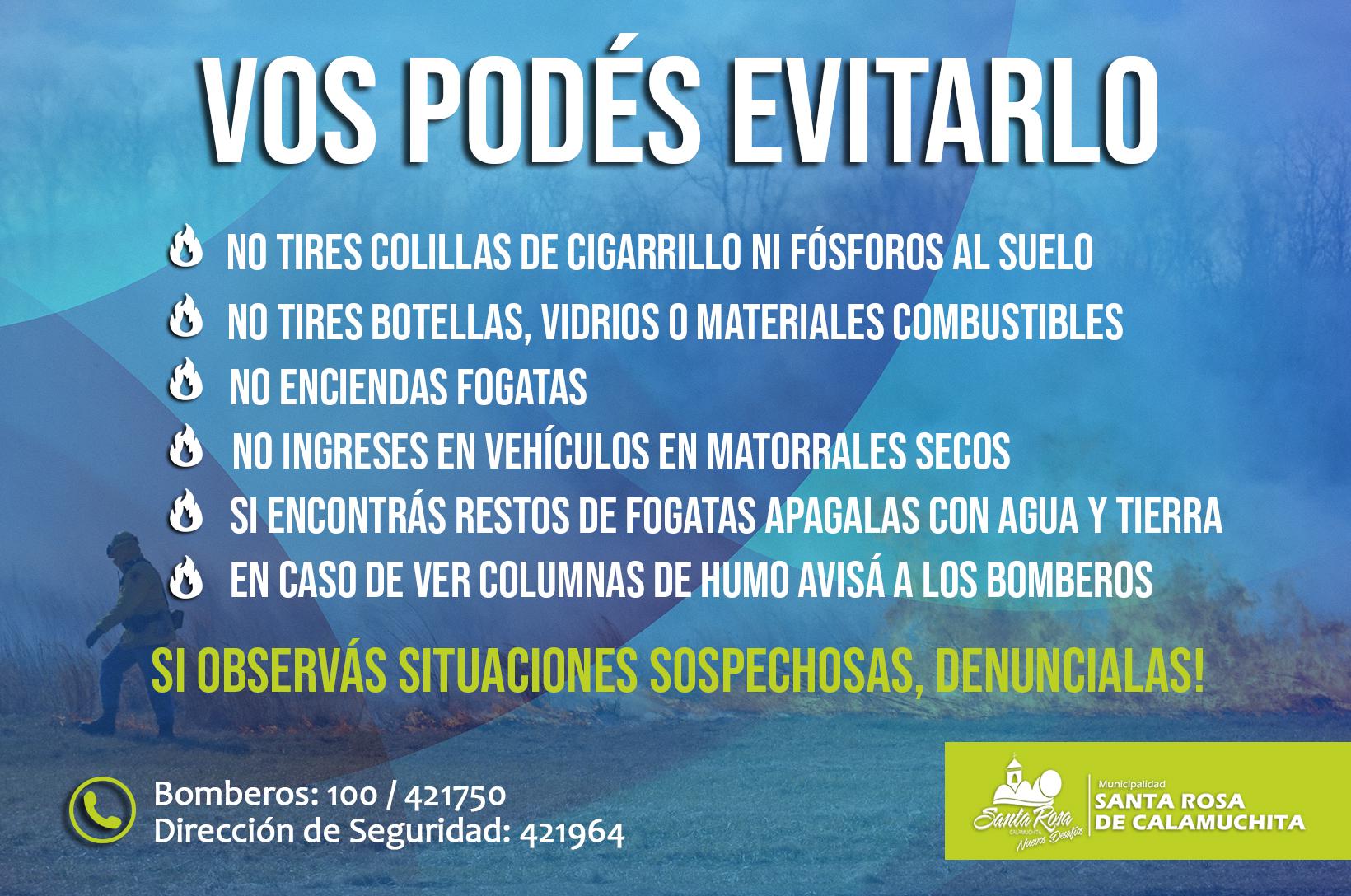 Recomendaciones Para Prevenir Incendios Forestales