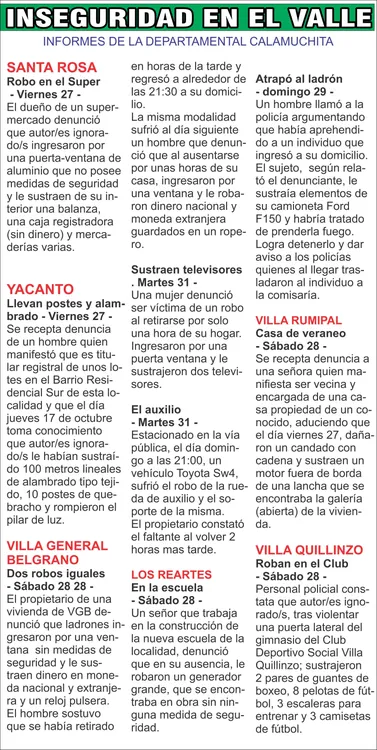 POLICIALES