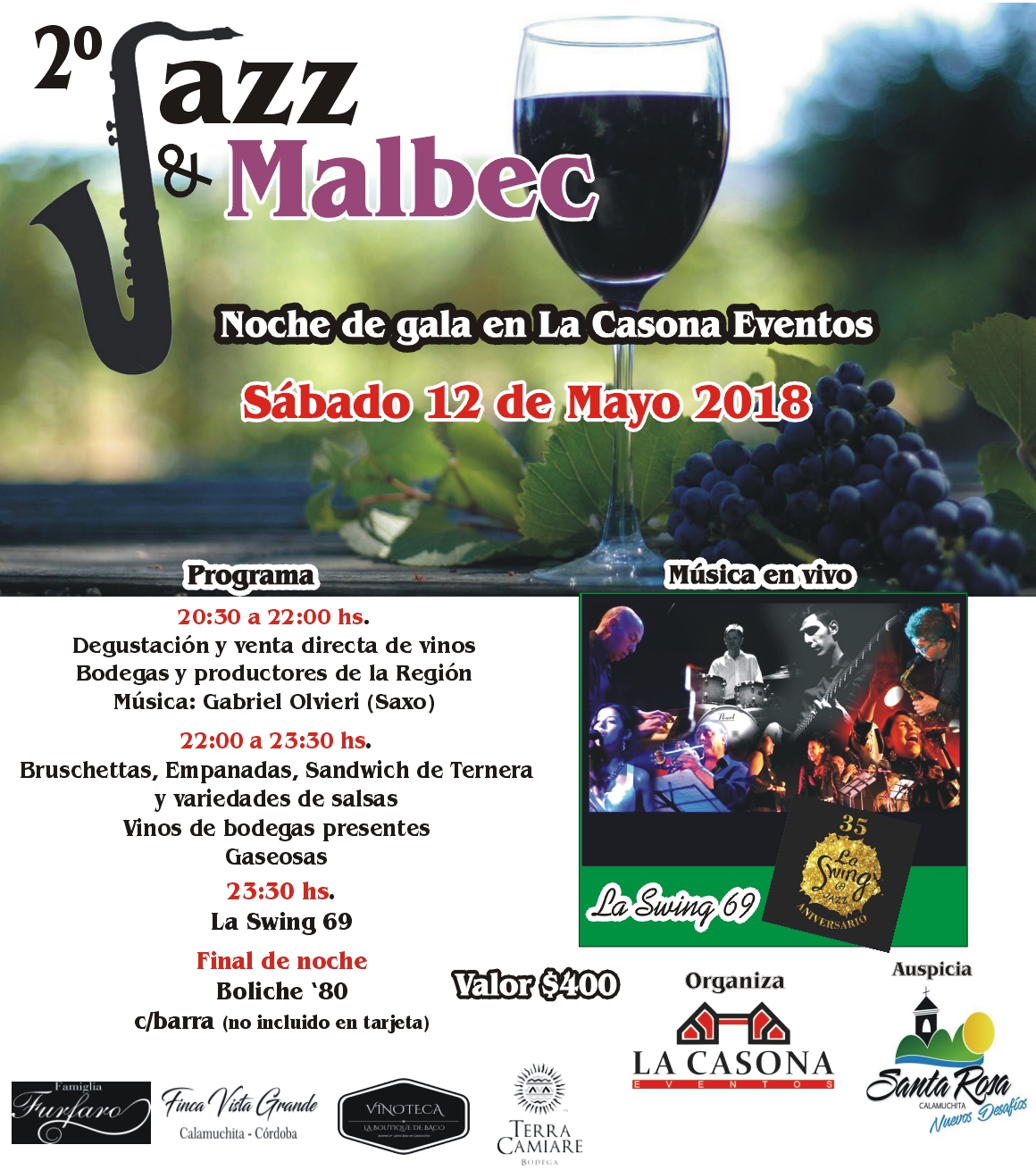jazz y malbec